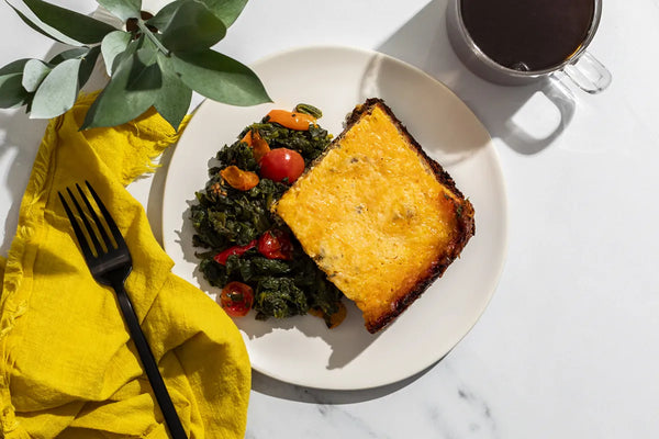 Keto Egg Frittata with Spinach (K)