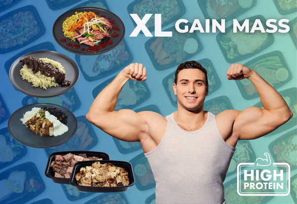 XL GANAR MASA - 4 COMIDAS AL DÍA