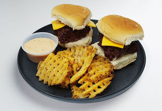 Deslizadores de hamburguesa con queso para NIÑOS